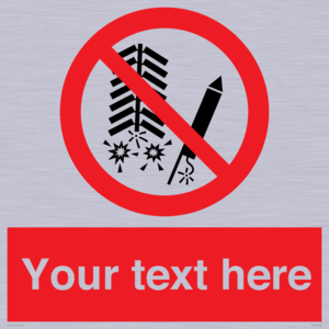PV7671: Custom prohibition Do not set off fireworks