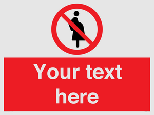 PV7673: Custom prohibition not for pregnant women