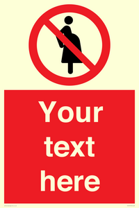 PV7673: Custom prohibition not for pregnant women