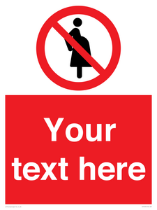 PV7673: Custom prohibition not for pregnant women