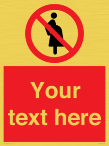 PV7673: Custom prohibition not for pregnant women