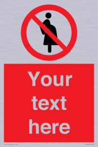 PV7673: Custom prohibition not for pregnant women