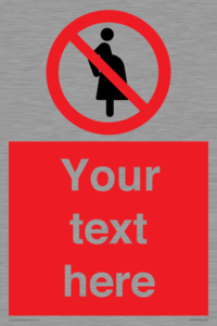 PV7673: Custom prohibition not for pregnant women