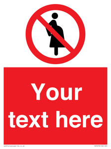 PV7673: Custom prohibition not for pregnant women