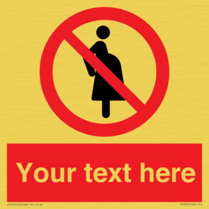 PV7673: Custom prohibition not for pregnant women