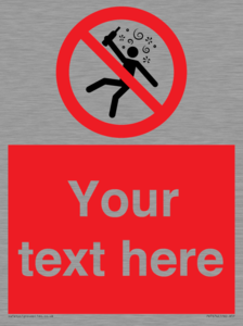 PV7674: Custom prohibition Not for people in the state of intoxication