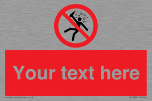 PV7674: Custom prohibition Not for people in the state of intoxication