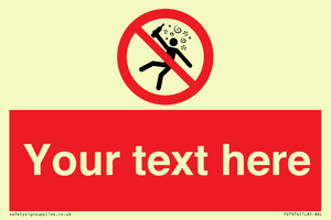 PV7674: Custom prohibition Not for people in the state of intoxication