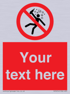 PV7674: Custom prohibition Not for people in the state of intoxication