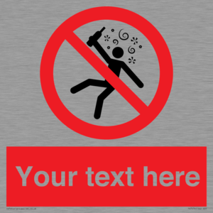 PV7674: Custom prohibition Not for people in the state of intoxication