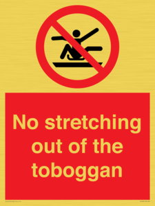 PV7685: No stretching out of the toboggan