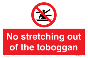 PV7685: No stretching out of the toboggan