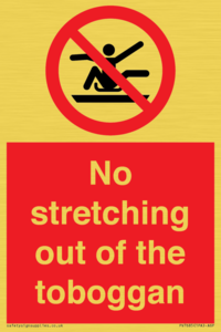 PV7685: No stretching out of the toboggan