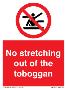 PV7685: No stretching out of the toboggan
