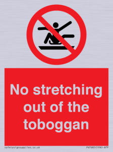 PV7685: No stretching out of the toboggan