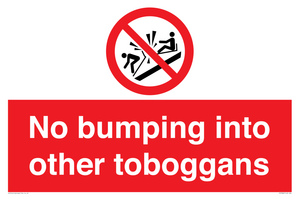 PV7686: No bumping into other toboggans