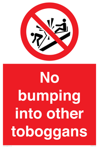 PV7686: No bumping into other toboggans