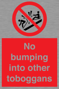 PV7686: No bumping into other toboggans
