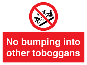 PV7686: No bumping into other toboggans