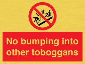 PV7686: No bumping into other toboggans