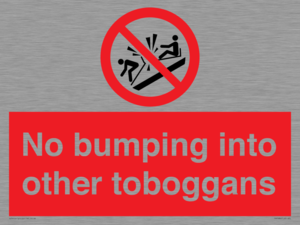 PV7686: No bumping into other toboggans