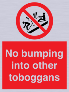 PV7686: No bumping into other toboggans