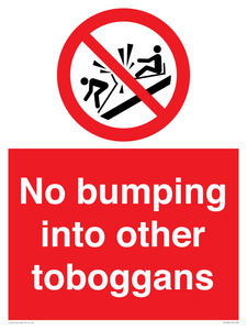 PV7686: No bumping into other toboggans