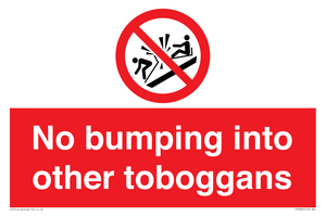 PV7686: No bumping into other toboggans