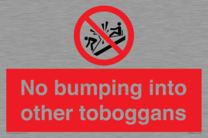 PV7686: No bumping into other toboggans