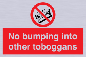 PV7686: No bumping into other toboggans