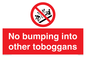 PV7686: No bumping into other toboggans
