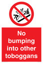 PV7686: No bumping into other toboggans