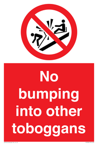 PV7686: No bumping into other toboggans