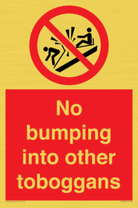 PV7686: No bumping into other toboggans