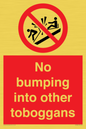 PV7686: No bumping into other toboggans