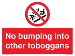 PV7686: No bumping into other toboggans