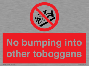 PV7686: No bumping into other toboggans