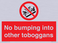 PV7686: No bumping into other toboggans