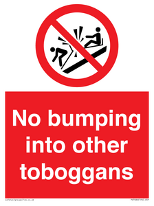 PV7686: No bumping into other toboggans