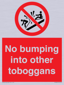 PV7686: No bumping into other toboggans