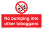 PV7686: No bumping into other toboggans