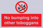 PV7686: No bumping into other toboggans
