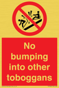 PV7686: No bumping into other toboggans
