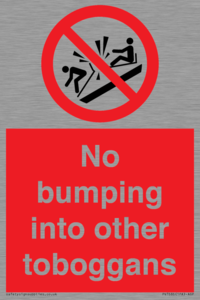 PV7686: No bumping into other toboggans