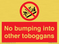 PV7686: No bumping into other toboggans