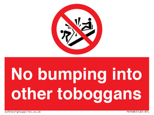 PV7686: No bumping into other toboggans