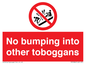 PV7686: No bumping into other toboggans