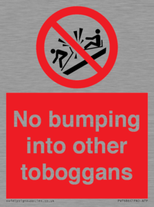 PV7686: No bumping into other toboggans