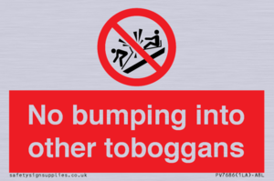 PV7686: No bumping into other toboggans
