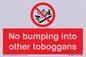 PV7686: No bumping into other toboggans